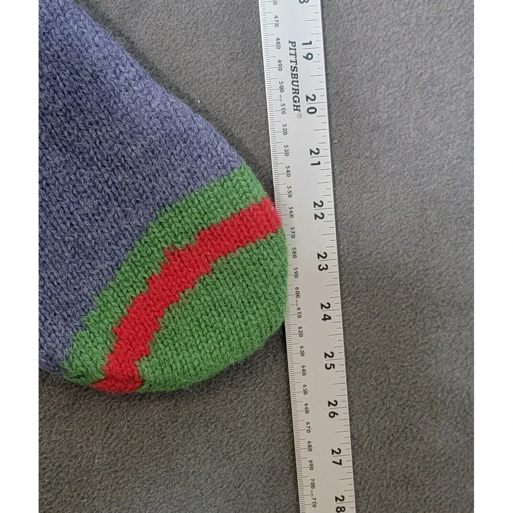 Pottery Barn Kids‎ Christmas Stockings Snowman Wool Fair Isle Long Knit Snow